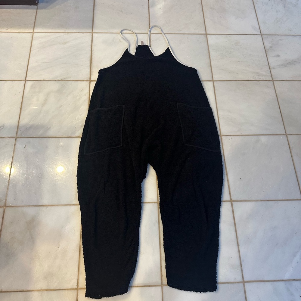 Black Hot shot onesie  Jumpsuit